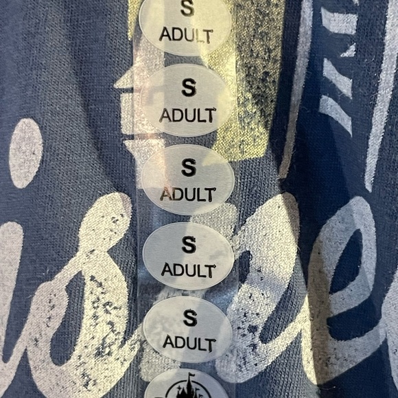 Disney World T-Shirt Blue Adult Small NWT - Picture 4 of 5